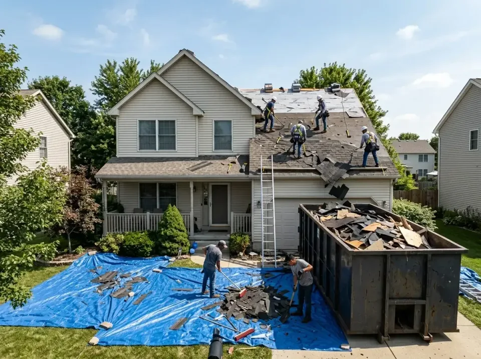 roof-replacement-debris-remova-004 — frequently asked questions, Cheapest Dumpster Rentals in Garden City, SC